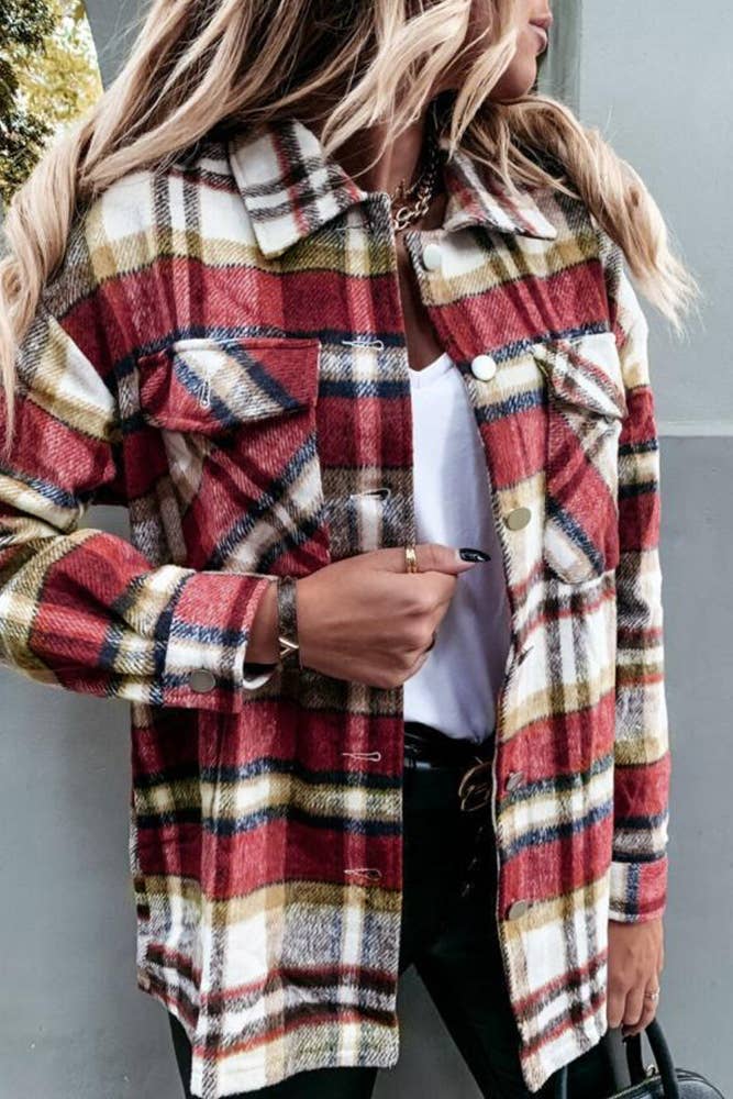 Plaid Button Shirt