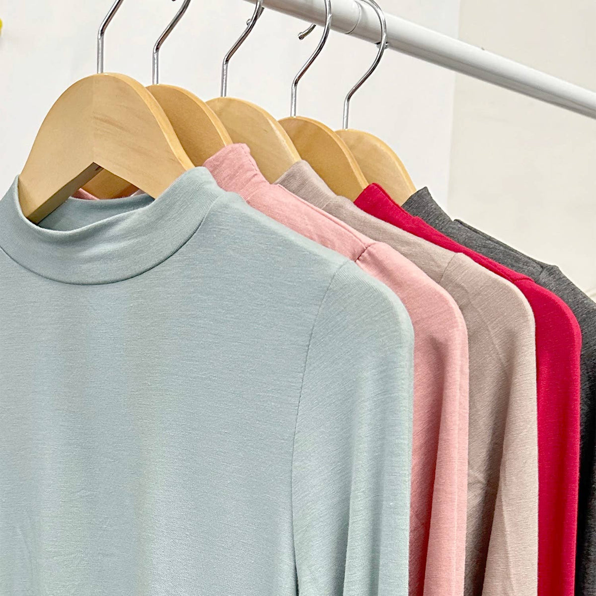 Mock Neck Knit Top (Tween)