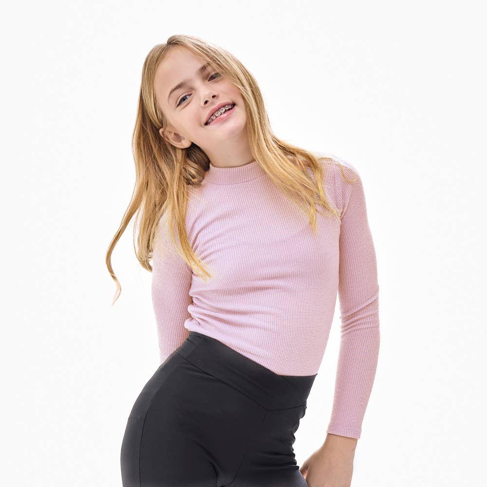 Thermal Knit Mock Neck (Tween)