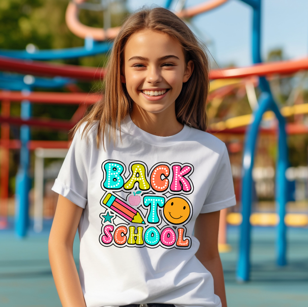 Back To School Girls Tee