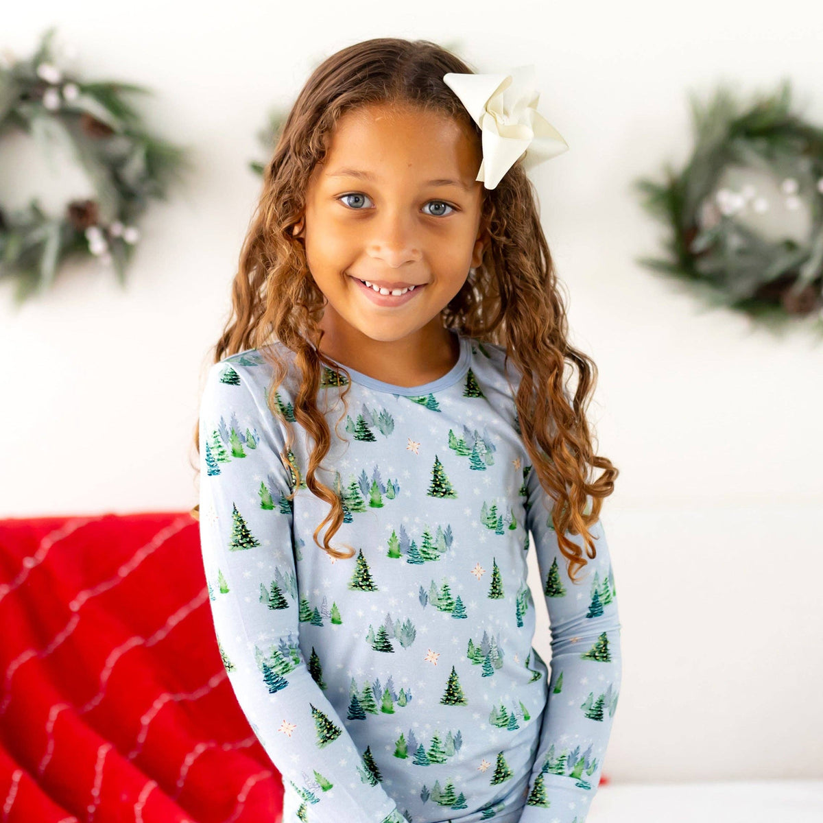 Twinkling Dream of Trees PJ Set (Youth)