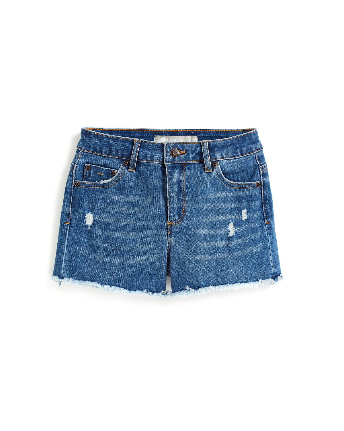 Demin Fray Hem Shorts (Tween)