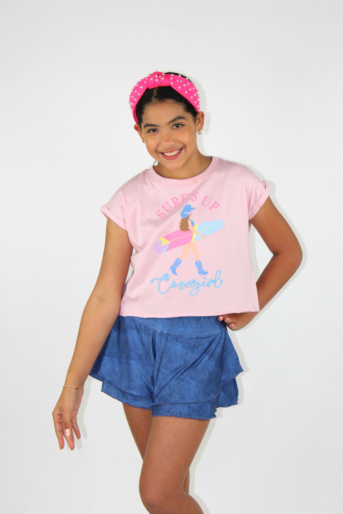 Surf's Up Cowgirl Tee