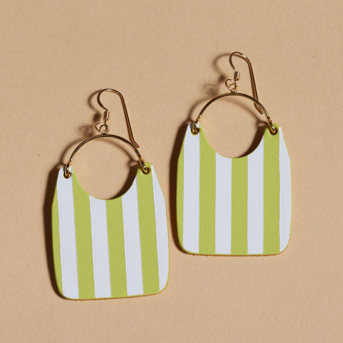 Chartreuse Stripe Charlies