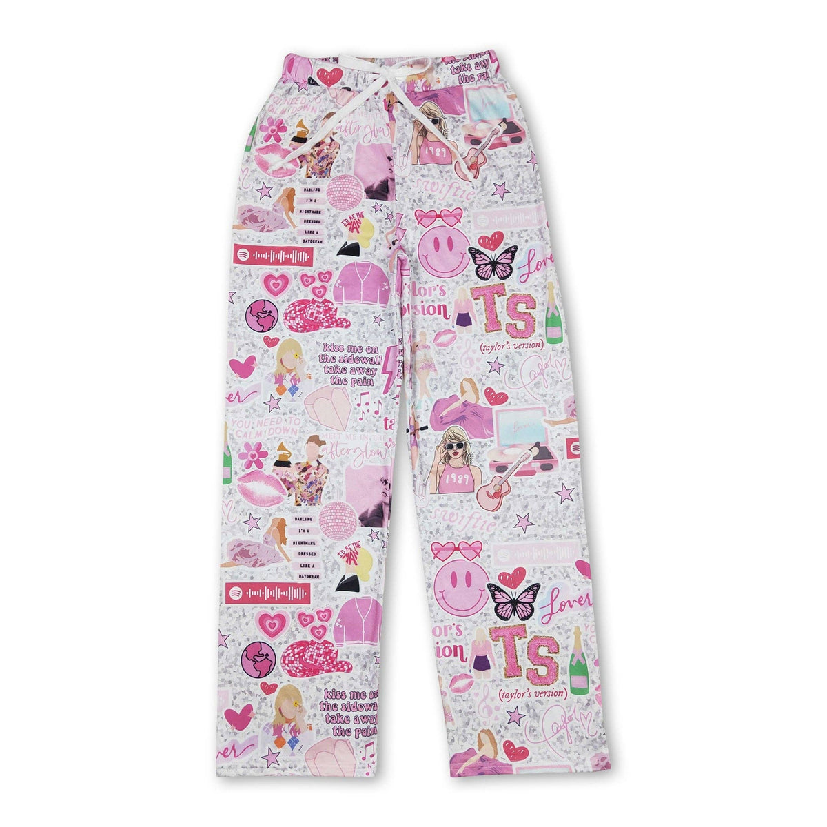 Pink Taylor Pajama Pants (Adult)