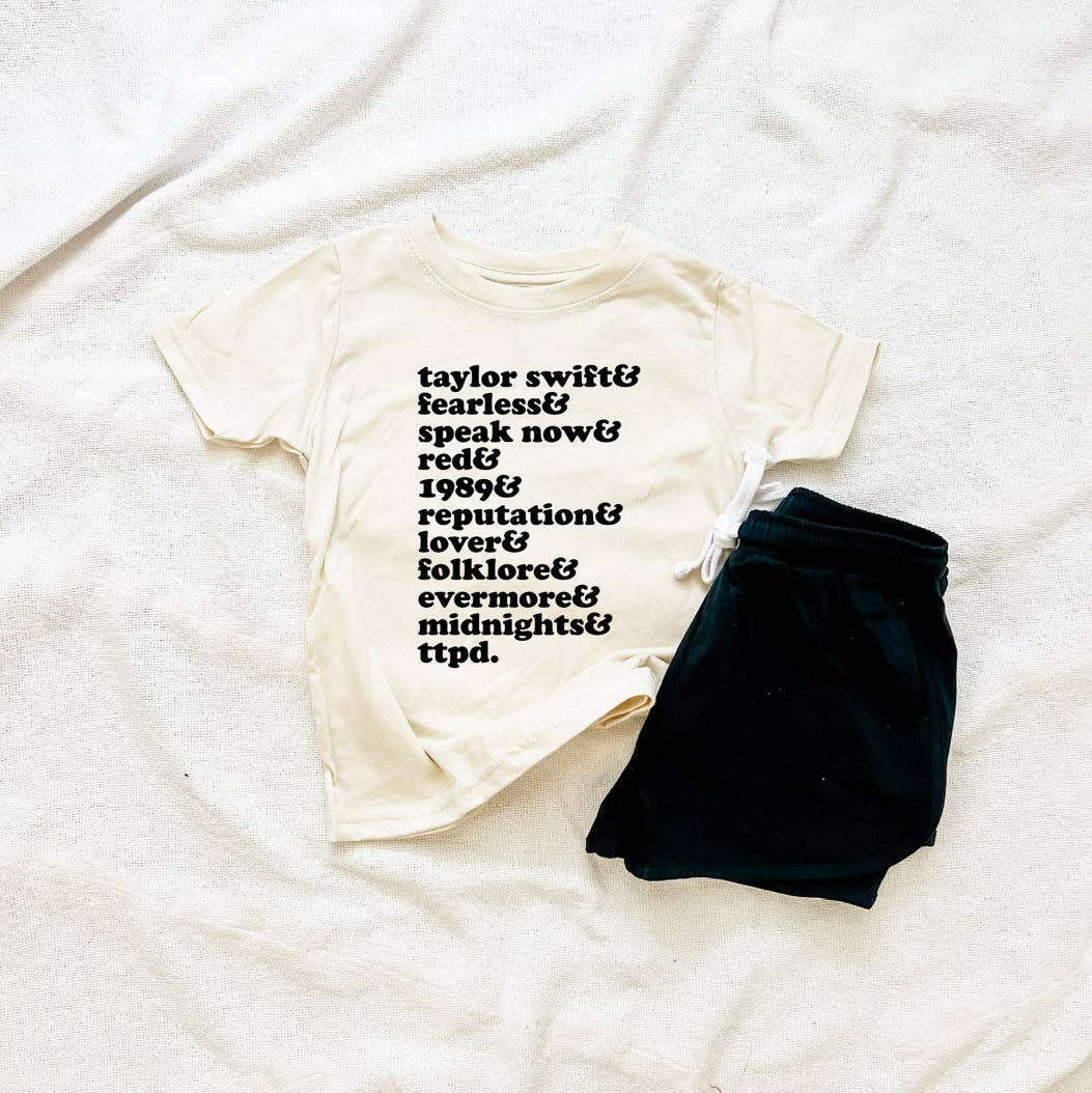 Swift Album List Tee