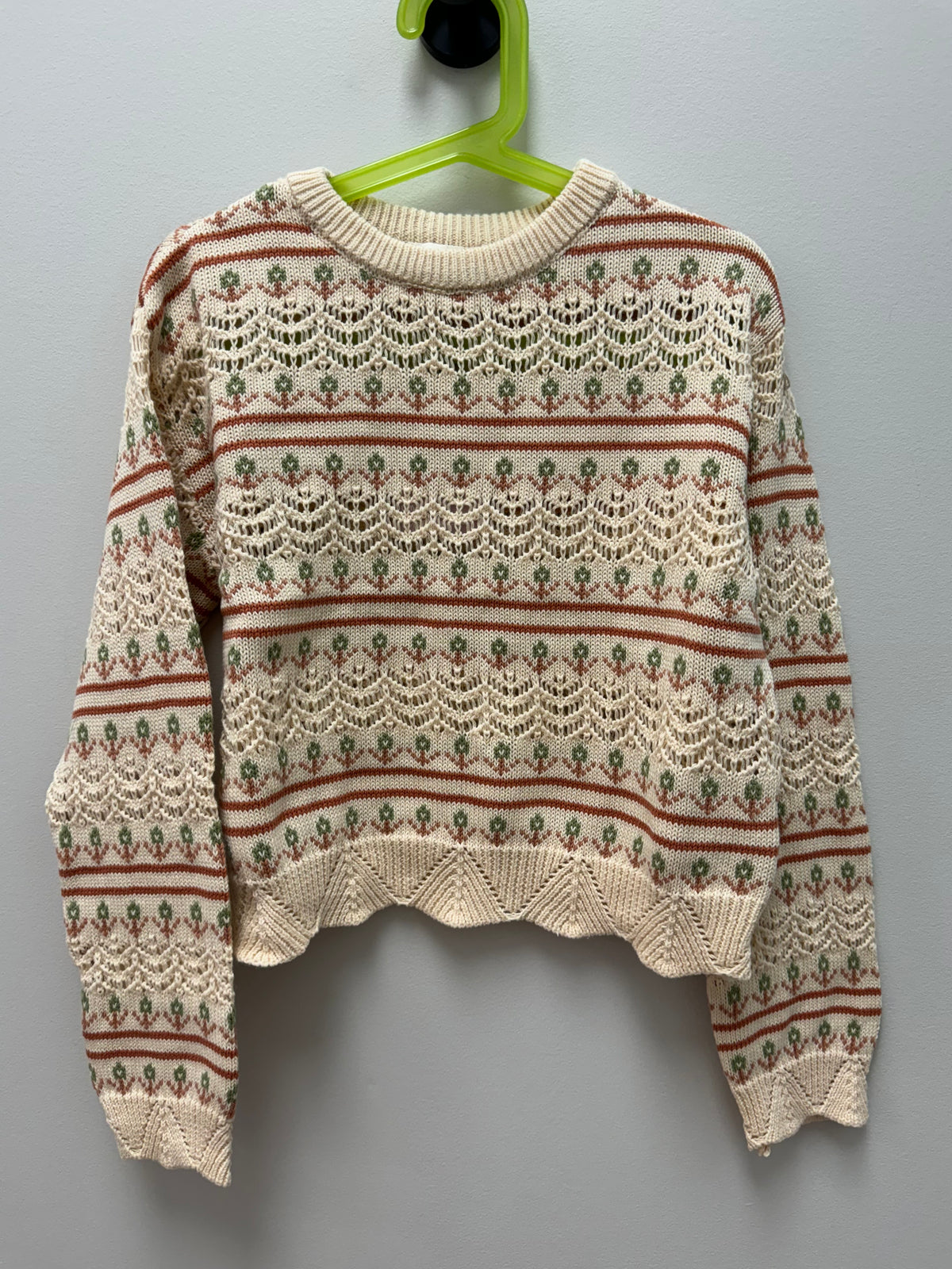 Folklore Pointelle Sweater