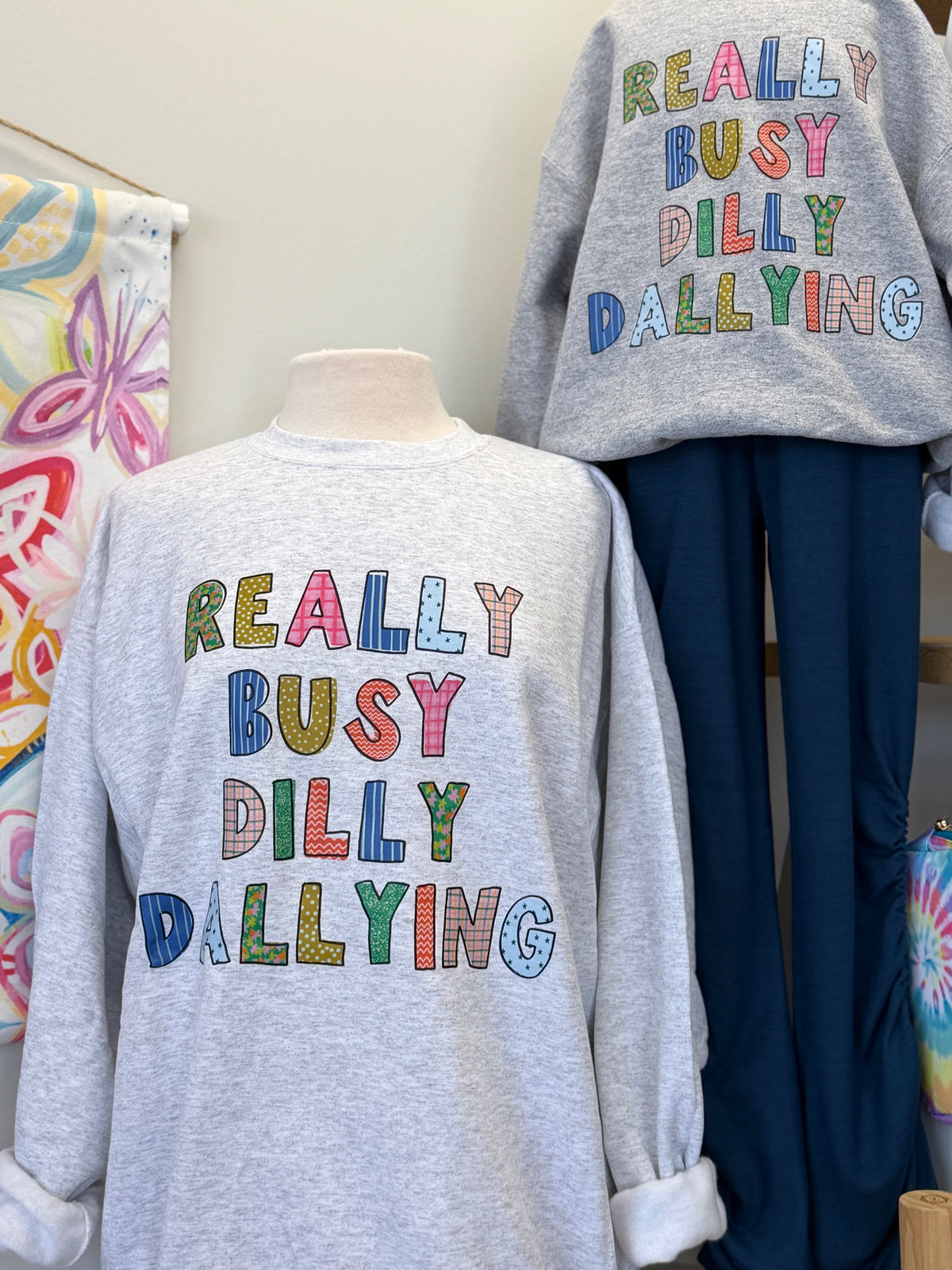 Dilly Dally Sweatshirt (Momma & Me)