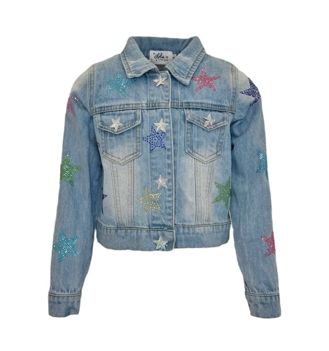 Rainbow Denim Jacket