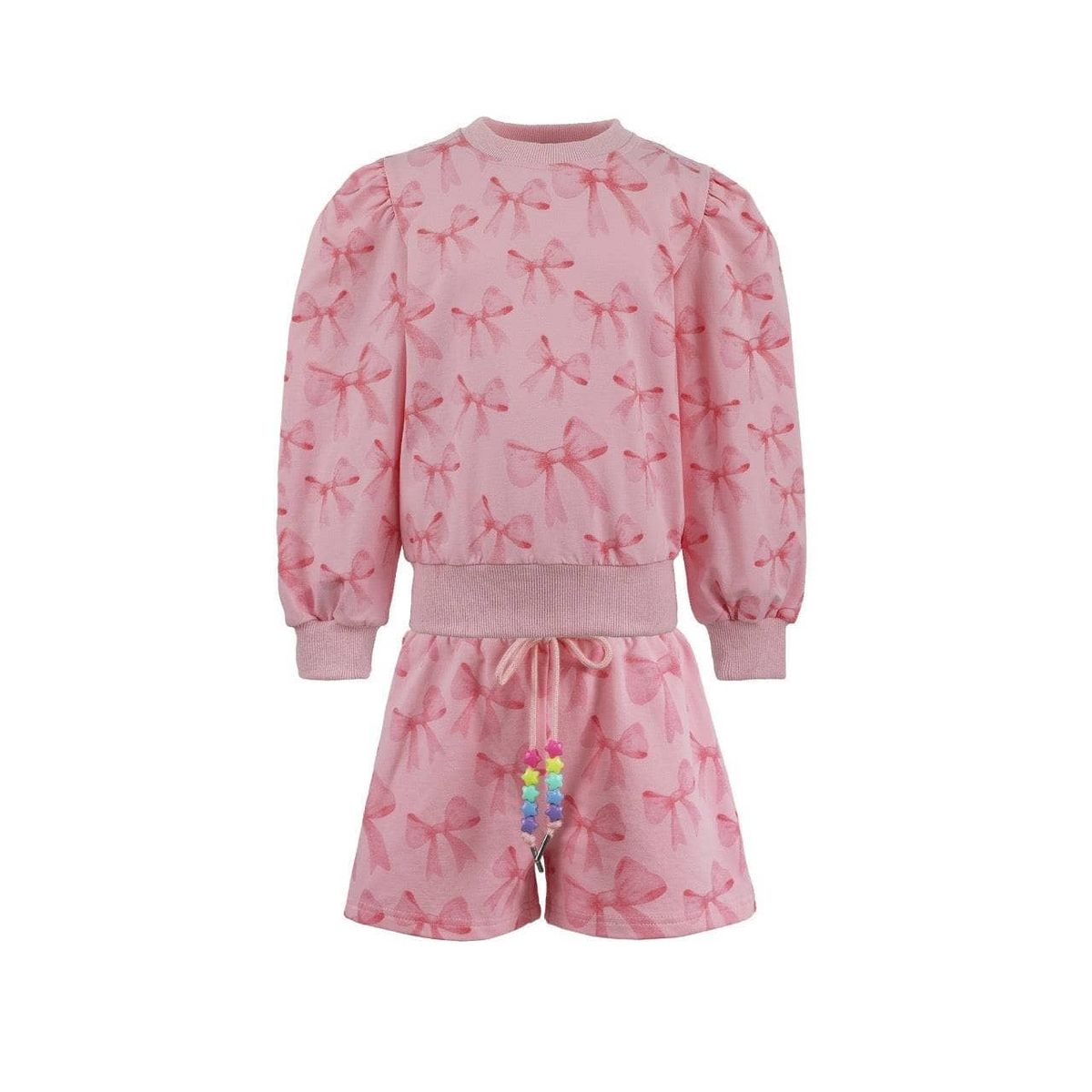 Pink Ribbon Short Set