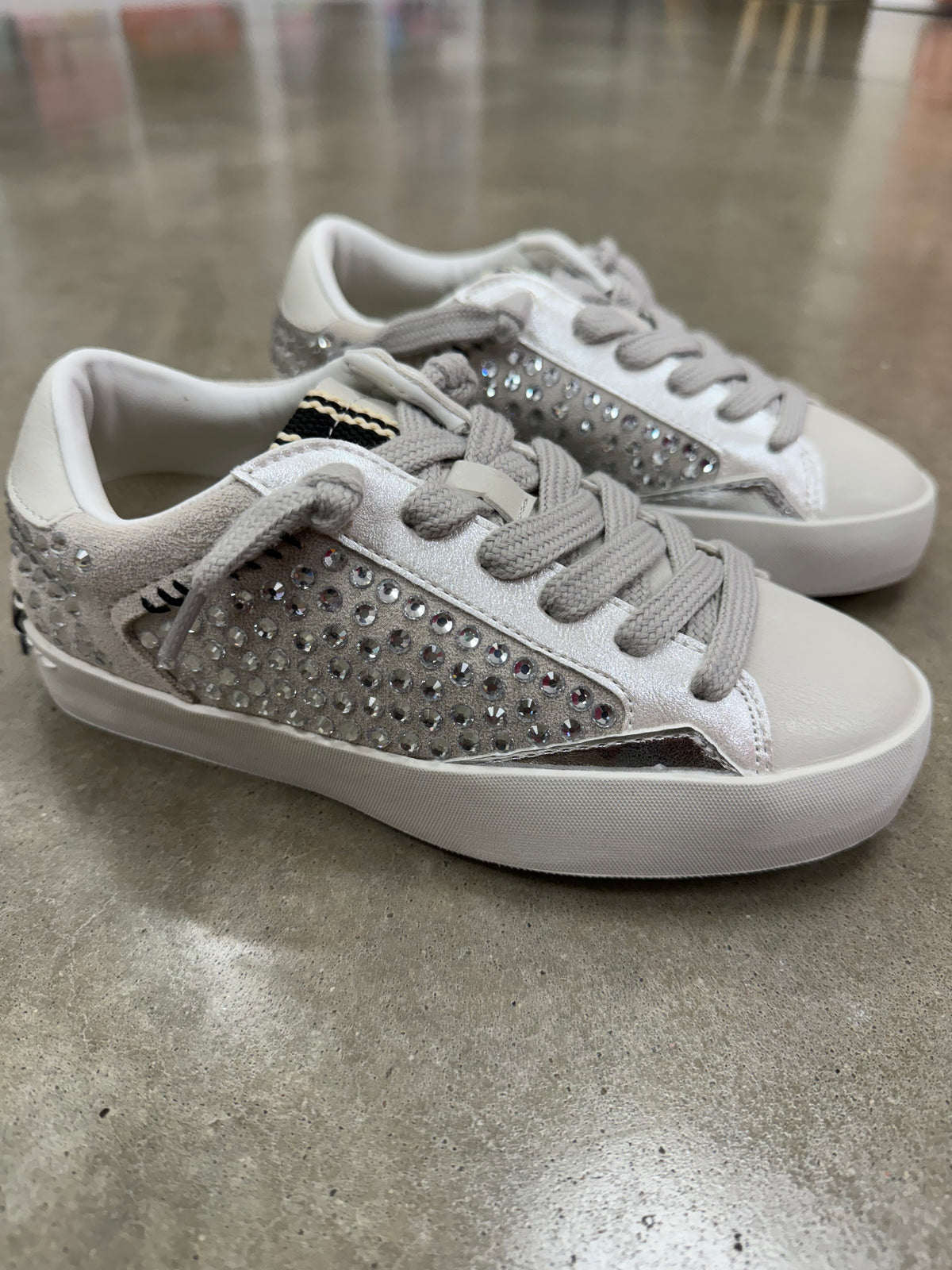 Ruby Rhinestone Sneaker