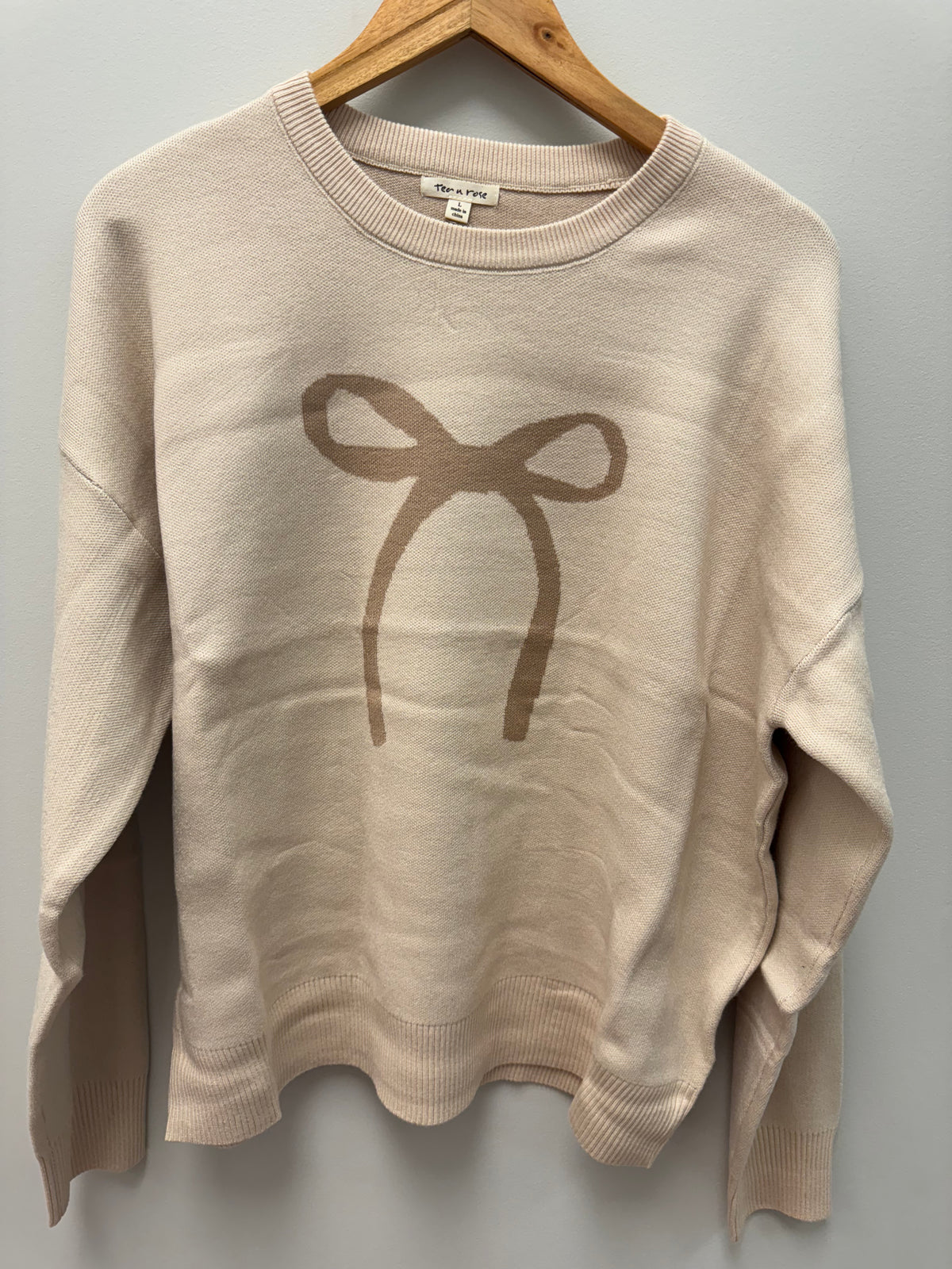 Sugar & Spice Bow Sweater