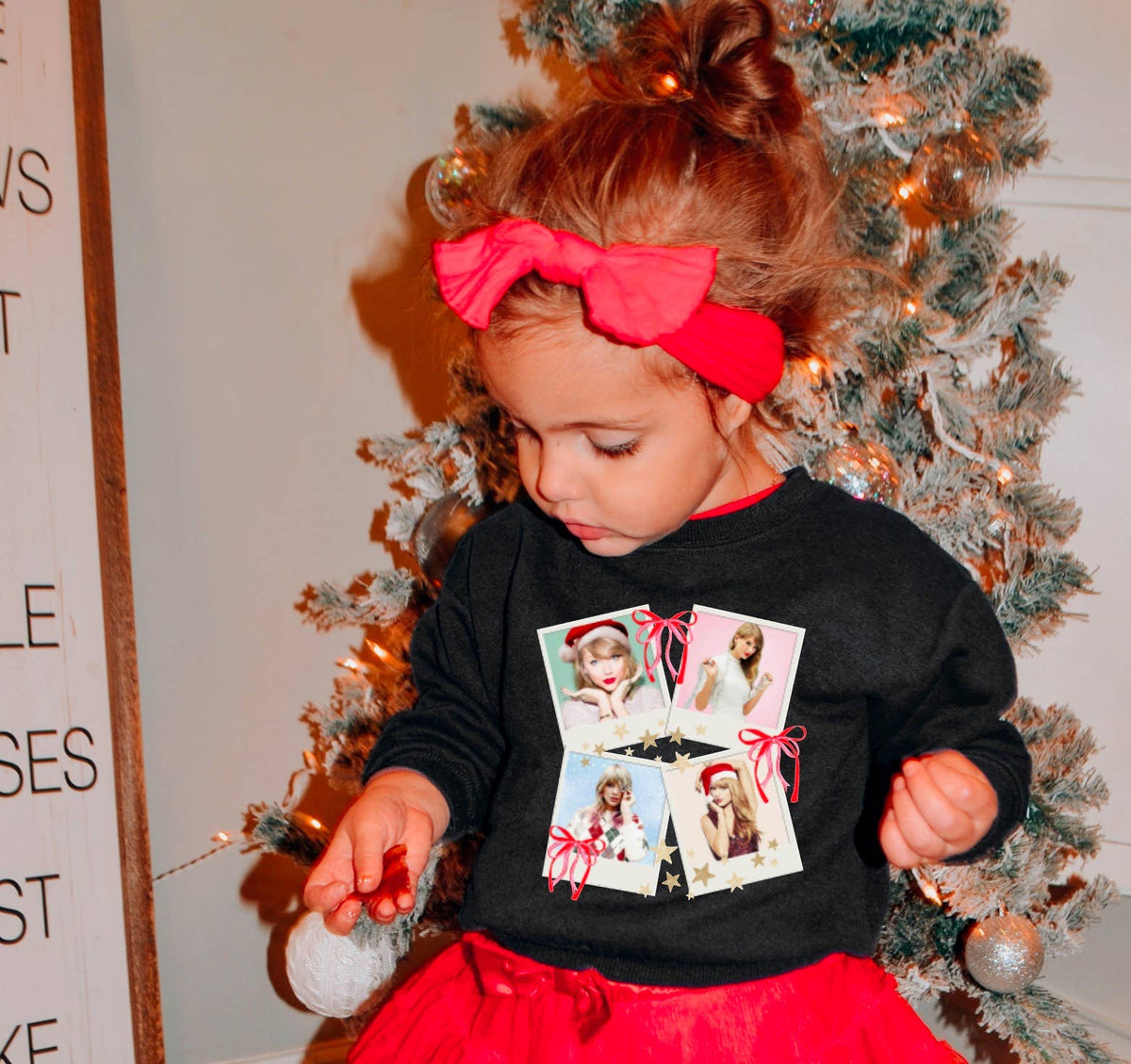 Christmas Taylor Coquette Sweatshirt