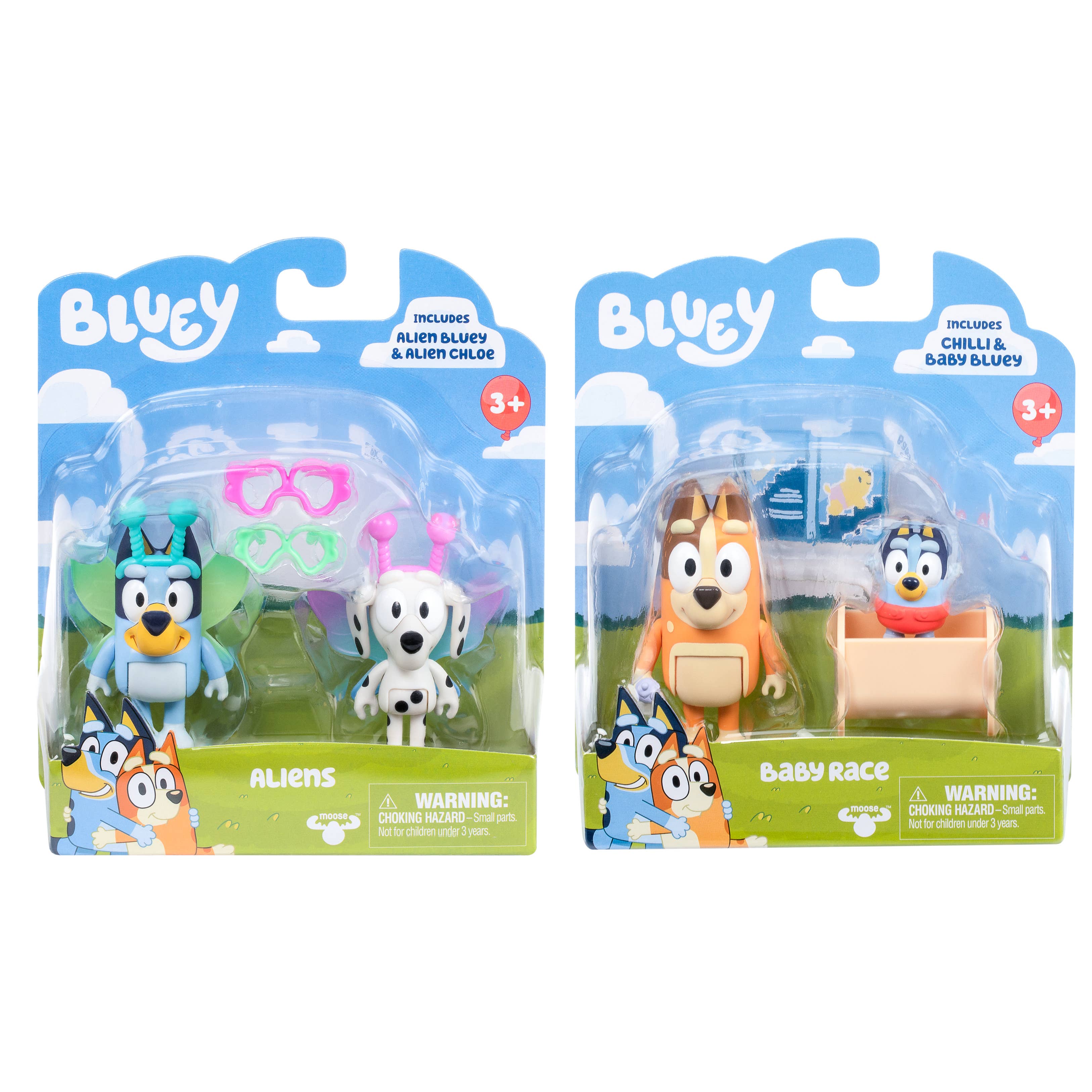 Bluey Figure 2 Pack Bluey & Bandit – Storied