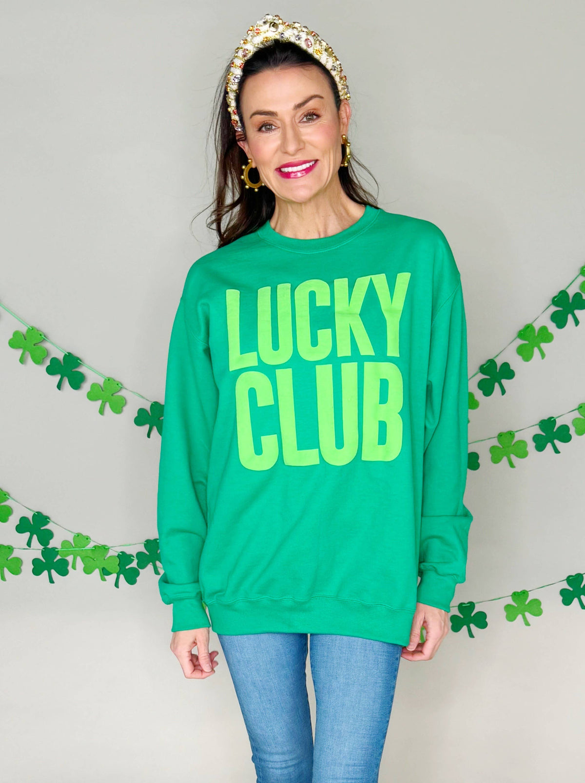 Puff Lucky Club Sweatshirt (Adult)