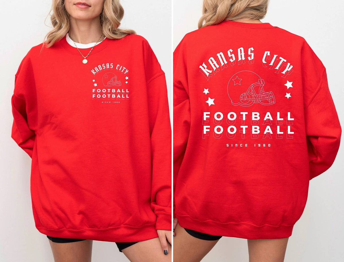 Kansas City Football - Front/Back Print