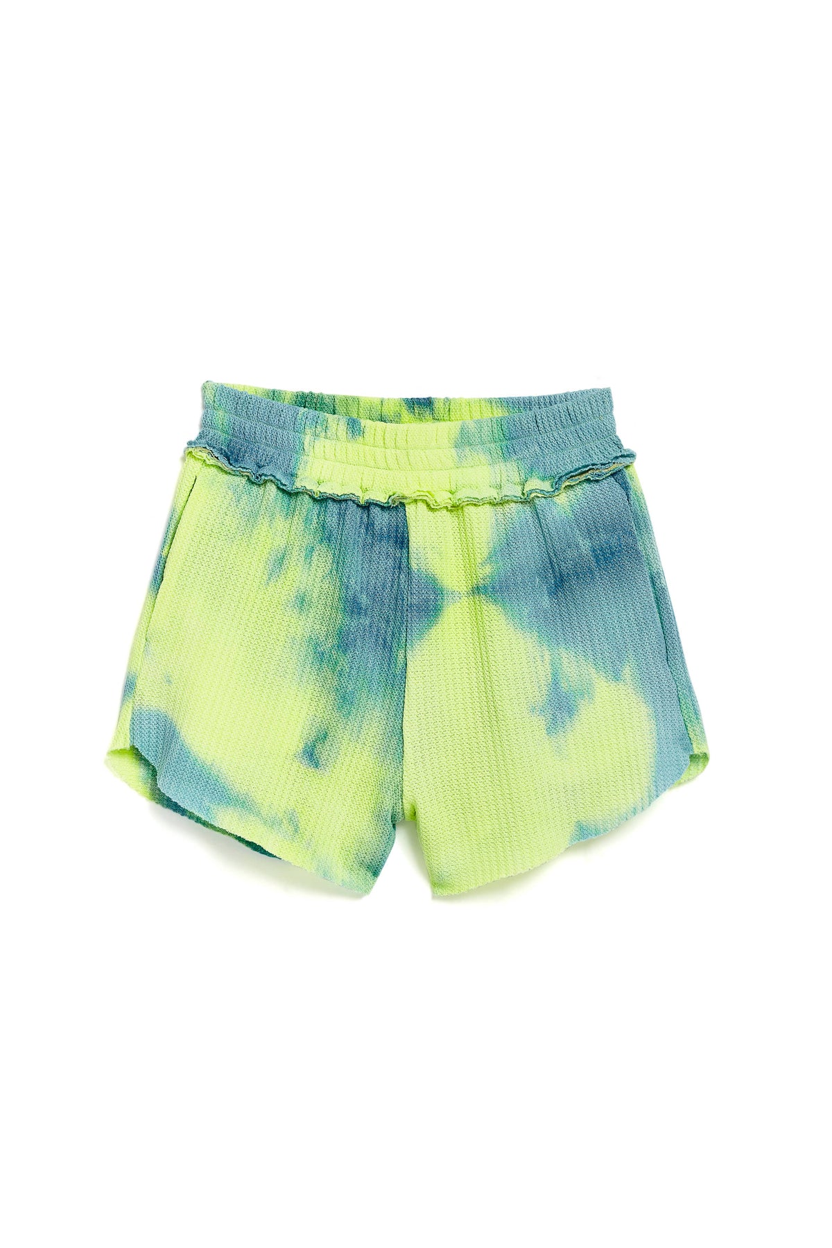 Tie Dyed Waffle Shorts (Tween)