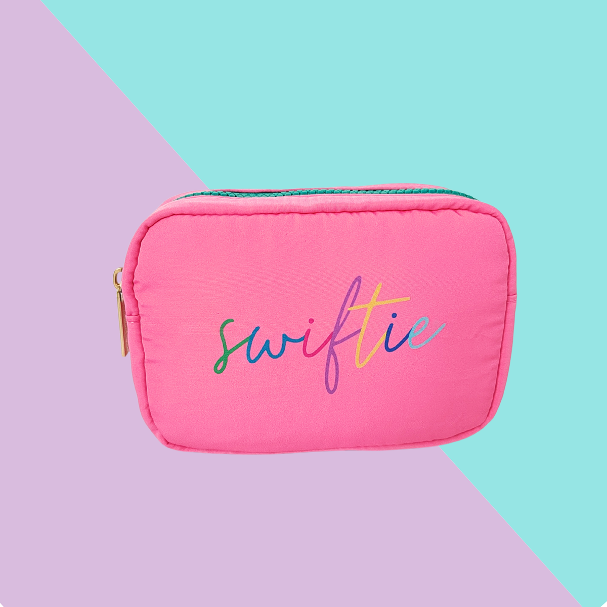 Swiftie Puffy Colorblock Pouch