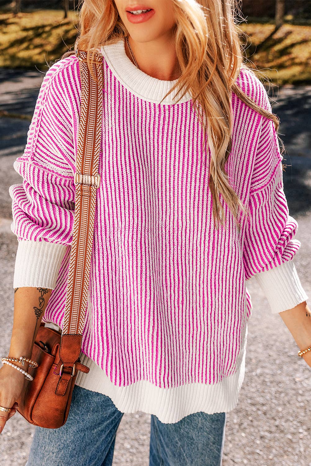 Pretty In Pink Sweater