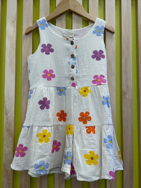 Flower Power Romper (Tween)