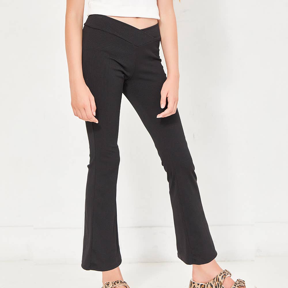 Ribbed Flare Pants (Tween)