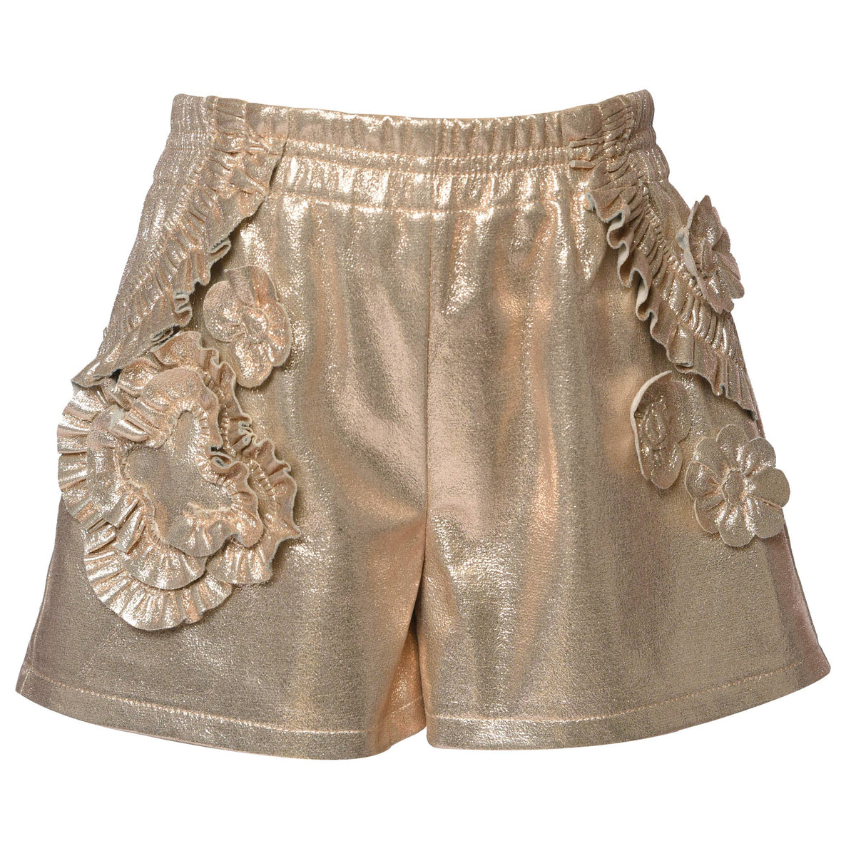 Golden Glam Shorts